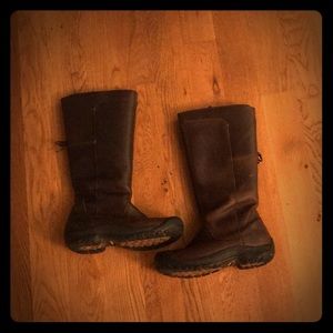 KEEN’S PRESIDIO LEATHER Boots brown size 7.